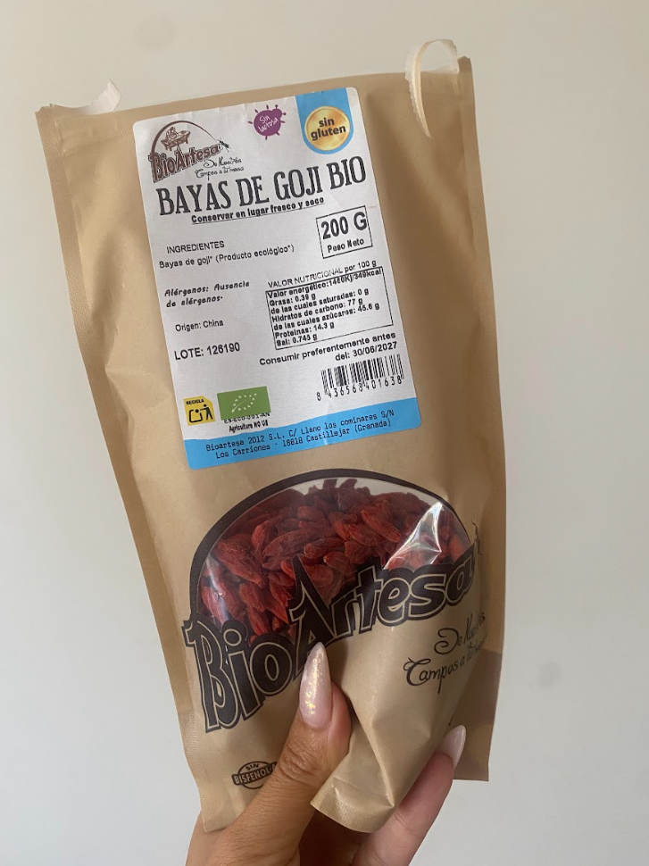 Bayas de goji bio BioArtesa