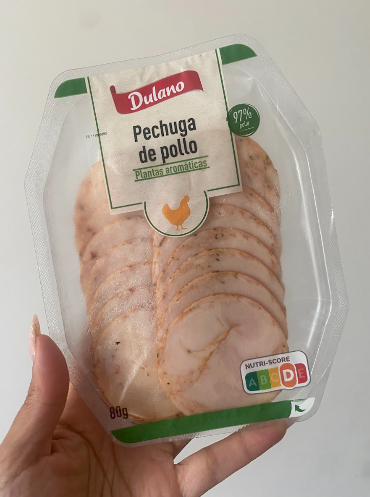Pechuga de pollo en lonchas Dulano